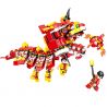ZHEGAO QL0956 0956 non  MÚA SƯ TỬ bộ đồ chơi xếp lắp ráp ghép mô hình Seasonal HEPPY NEW YEAR Mùa Lễ Hội 423 khối