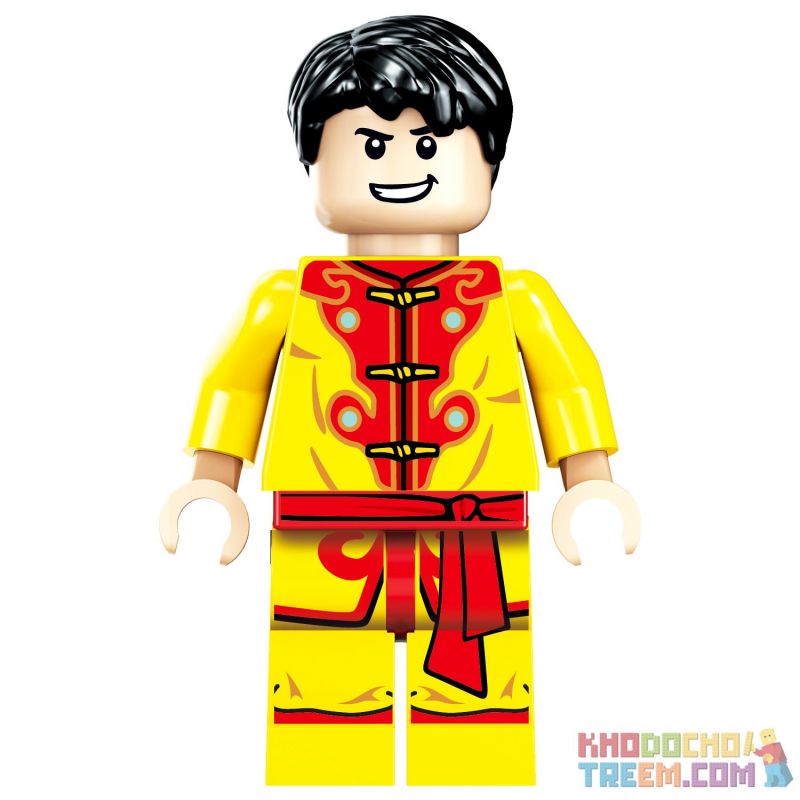 ZHEGAO QL0955 0955 non  MÚA RỒNG bộ đồ chơi xếp lắp ráp ghép mô hình Seasonal HEPPY NEW YEAR Mùa Lễ Hội 441 khối