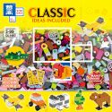 ZHEGAO QL1493 1493 non Lego LẮP RÁP MIỄN PHÍ CÁC BỘ PHẬN CƠ BẢN SÁNG TẠO TỰ LÀM NHỎ bộ đồ chơi xếp lắp ráp ghép mô hình Classic CLASSIC IDEAS INCLUDED Cổ Điển 200 khối