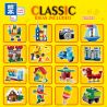 ZHEGAO QL1493 1493 non  LẮP RÁP MIỄN PHÍ CÁC BỘ PHẬN CƠ BẢN SÁNG TẠO TỰ LÀM NHỎ bộ đồ chơi xếp lắp ráp ghép mô hình Classic CLASSIC IDEAS INCLUDED Cổ Điển 200 khối