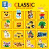 ZHEGAO QL1493 1493 non  LẮP RÁP MIỄN PHÍ CÁC BỘ PHẬN CƠ BẢN SÁNG TẠO TỰ LÀM NHỎ bộ đồ chơi xếp lắp ráp ghép mô hình Classic CLASSIC IDEAS INCLUDED Cổ Điển 200 khối