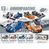 ZHEGAO QL0714 0714 QL0715 0715 QL0716 0716 QL0717 0717 non  4 MÔ HÌNH bộ đồ chơi xếp lắp ráp ghép mô hình Armour Racing Đua Xe Vũ Trang 619 khối