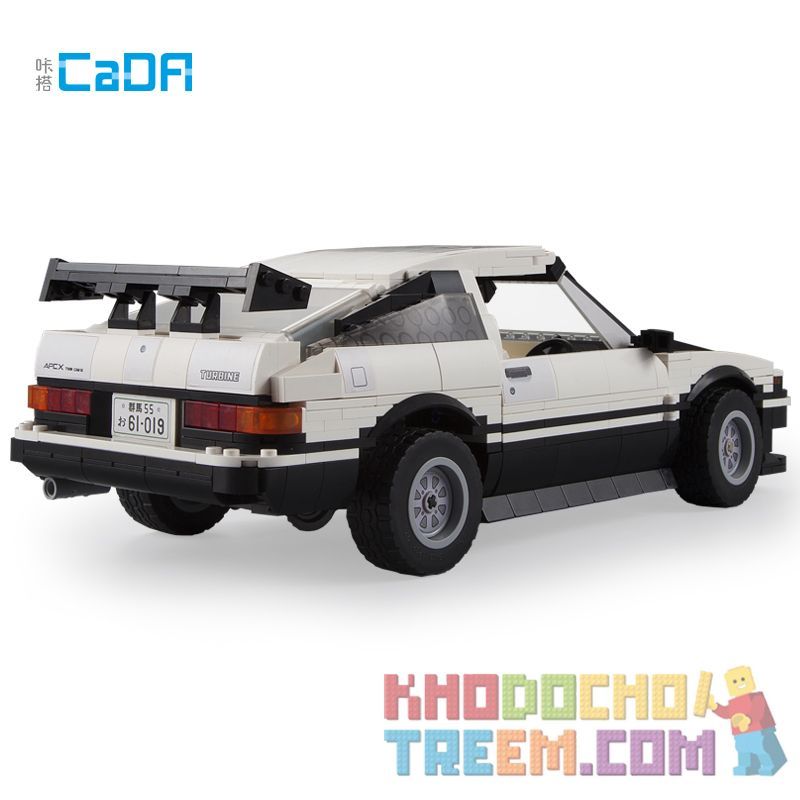 CADA C61019 61019 C61024 61024 non  BAN ĐẦU D FUJIWARA TOFU SHOP TOYOTA AE86 DRIFT RACING tỷ lệ 1:12 bộ đồ chơi xếp lắp ráp ghép mô hình  AE96 TRUENO Kỹ Thuật Công Nghệ Cao Mô Hình Phương Tiện 1234 khối