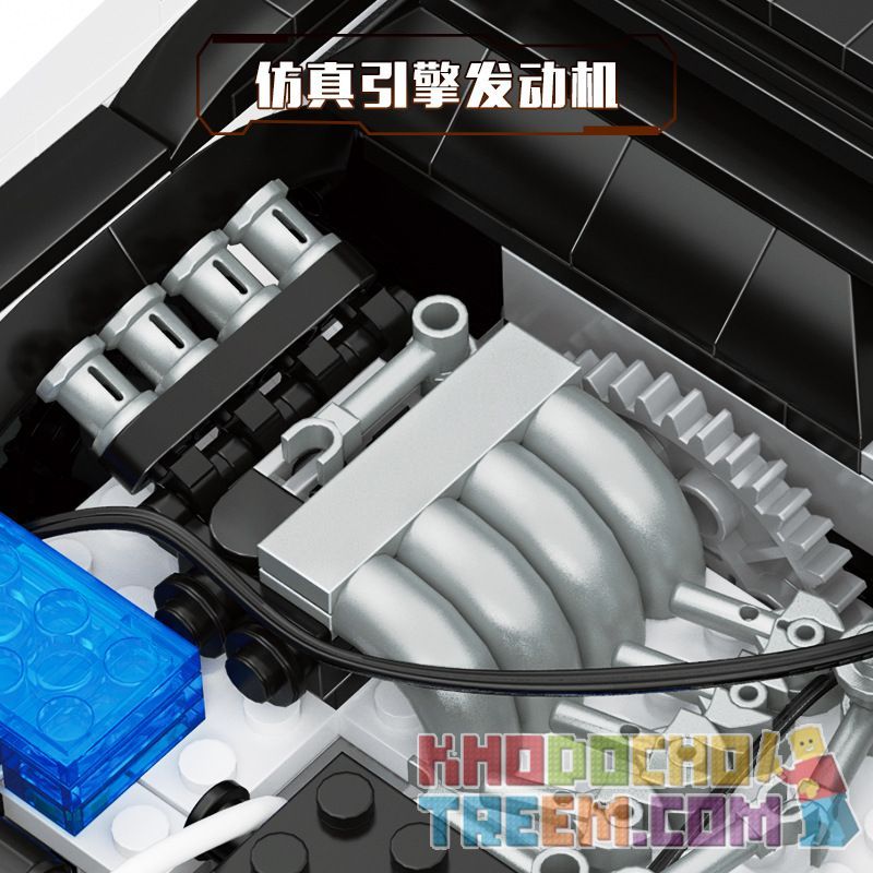 HAPPY BUILD YC-QC003 QC003 YCQC003 non  TOYOTA AE86 ỦY QUYỀN CHÍNH HÃNG CỦA bộ đồ chơi xếp lắp ráp ghép mô hình Creator Sáng Tạo 1550 khối