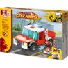 ZHEGAO QL0217 0217 non  CỨU HỎA QUÁN CÀ PHÊ 4 KIỂU bộ đồ chơi xếp lắp ráp ghép mô hình City Hero Anh Hùng Trong Thành Phố 479 khối