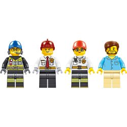 ZHEGAO QL0217 0217 non  CỨU HỎA QUÁN CÀ PHÊ 4 KIỂU bộ đồ chơi xếp lắp ráp ghép mô hình City Hero Anh Hùng Trong Thành Phố 479 khối