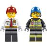 ZHEGAO QL0218 0218 non  TRỰC THĂNG CỨU HỘ HỎA bộ đồ chơi xếp lắp ráp ghép mô hình City Hero Anh Hùng Trong Thành Phố 252 khối
