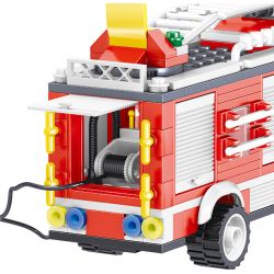 ZHEGAO QL0219 0219 non  CỨU HỘ XE HỎA bộ đồ chơi xếp lắp ráp ghép mô hình City Hero Anh Hùng Trong Thành Phố 370 khối