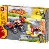 ZHEGAO QL0216 0216 non  MÁY KHOAN PHÒNG CHÁY CHỮA 4 MẪU bộ đồ chơi xếp lắp ráp ghép mô hình City Hero Anh Hùng Trong Thành Phố 335 khối