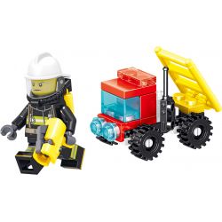 ZHEGAO QL0215 0215 non  8 NGƯỜI TIÊN PHONG LỬA bộ đồ chơi xếp lắp ráp ghép mô hình City Hero Anh Hùng Trong Thành Phố