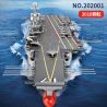 SEMBO 202001 non  QUÂN ĐỘI GIẢI PHÓNG NHÂN DÂN TRUNG QUỐC TÀU SÂN BAY SƠN ĐÔNG bộ đồ chơi xếp lắp ráp ghép mô hình Creator PLA.NAVY SHANDONG Sáng Tạo 3010 khối