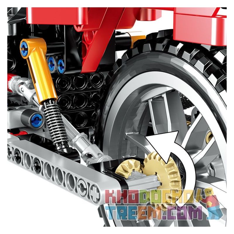 ZHEGAO QL0412 0412 non  HARLEY MOTORCYCLE. bộ đồ chơi xếp lắp ráp ghép mô hình  Kỹ Thuật Công Nghệ Cao Mô Hình Phương Tiện 400 khối