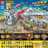 100127 non  TẬP HỢP NHỮNG ANH HÙNG ĂN THỊT GÀ bộ đồ chơi xếp lắp ráp ghép mô hình Pubg Battlegrounds Bắn Súng 2268 khối