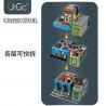 LIN07 00956 URGE UG-10182 10182 UG10182 non  KHÁCH SẠN Ở CUBA bộ đồ chơi xếp lắp ráp ghép mô hình Creator HOTEL Sáng Tạo 4143 khối