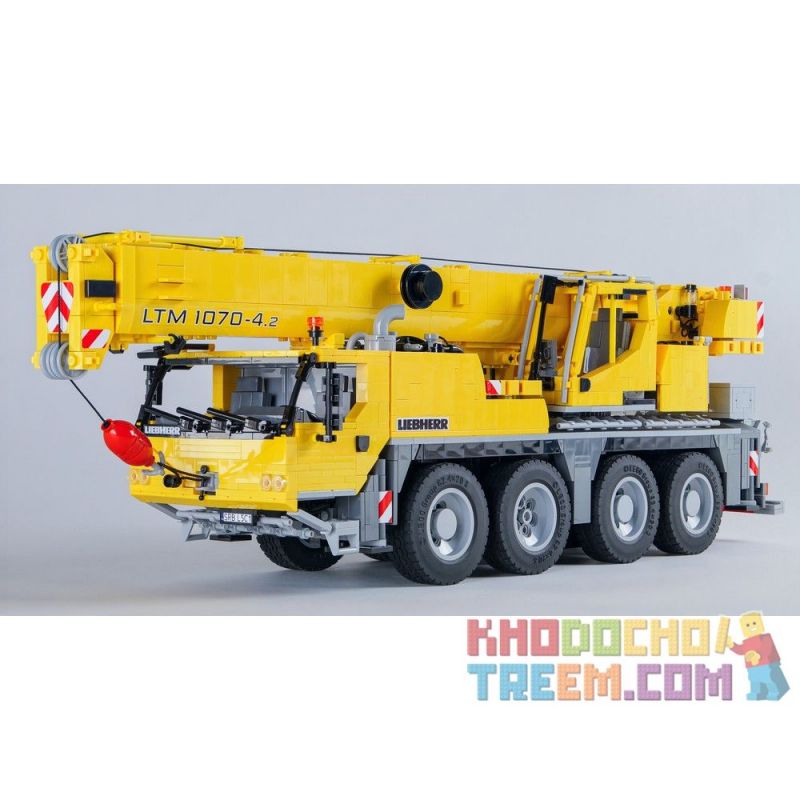 REBRICKABLE MOC-33014 33014 MOC33014 non Lego CẦN CẨU LIEBHERR bộ đồ chơi xếp lắp ráp ghép mô hình Technic LIEBHERR LTM 1070-4.2 Kỹ Thuật Công Nghệ Cao Mô Hình Phương Tiện 2685 khối