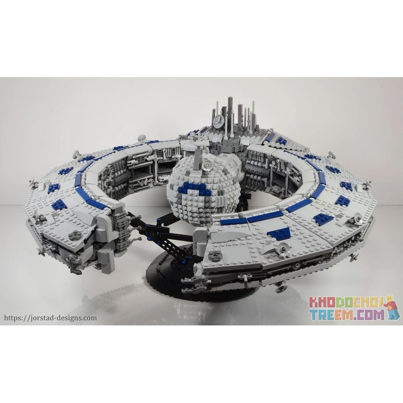 MouldKing 21008 Mould King 21008 non Lego CHIẾN HẠM LIÊN MINH THƯƠNG MẠI bộ đồ chơi xếp lắp ráp ghép mô hình Star Wars LUCREHULK STAR CONTROL SHIP Chiến Tranh Giữa Các Vì Sao 3589 khối