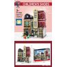 SHENZHEN RAEL ENTERTAINMENT 10005 non  CỬA HÀNG GIÀY TRẺ EM bộ đồ chơi xếp lắp ráp ghép mô hình Creator BOOTBLACK STREET Sáng Tạo 4087 khối