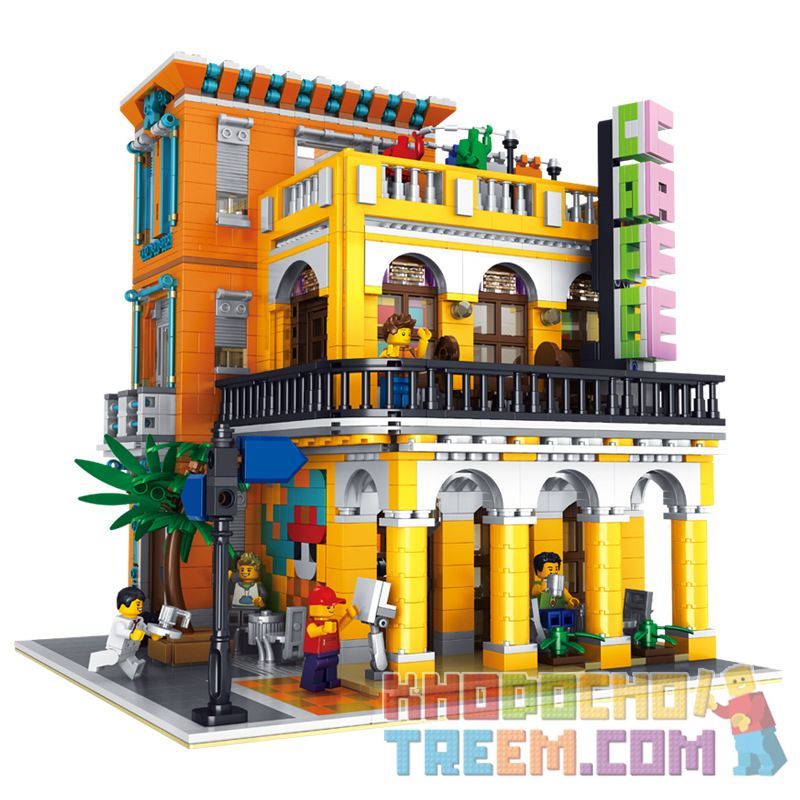 URGE 10184 SHENZHEN RAEL ENTERTAINMENT 10002 ZHEGAO DZ6020 6020 non  HAVANA CAFE. bộ đồ chơi xếp lắp ráp ghép mô hình Creator CAFE HAVANA SHINING Sáng Tạo 3158 khối URGE 10184 SHENZHEN RAEL ENTERTAINMENT 10002 ZHEGAO DZ6020 6020 non  HAVANA CAFE. bộ đồ chơi xếp lắp ráp ghép mô hình Creator CAFE HAVANA SHINING Sáng Tạo 3158 khối