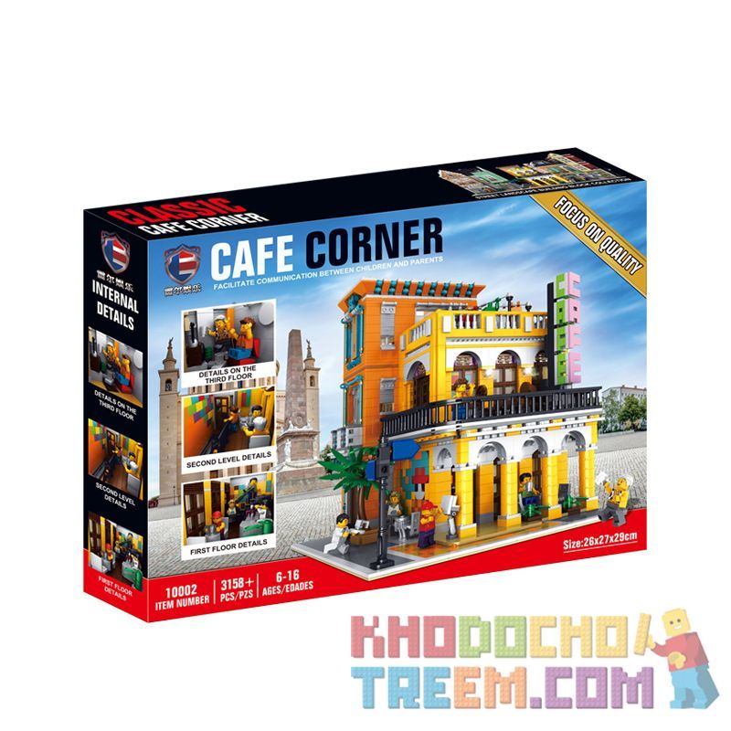 URGE 10184 SHENZHEN RAEL ENTERTAINMENT 10002 ZHEGAO DZ6020 6020 non  HAVANA CAFE. bộ đồ chơi xếp lắp ráp ghép mô hình Creator CAFE HAVANA SHINING Sáng Tạo 3158 khối URGE 10184 SHENZHEN RAEL ENTERTAINMENT 10002 ZHEGAO DZ6020 6020 non  HAVANA CAFE. bộ đồ chơi xếp lắp ráp ghép mô hình Creator CAFE HAVANA SHINING Sáng Tạo 3158 khối