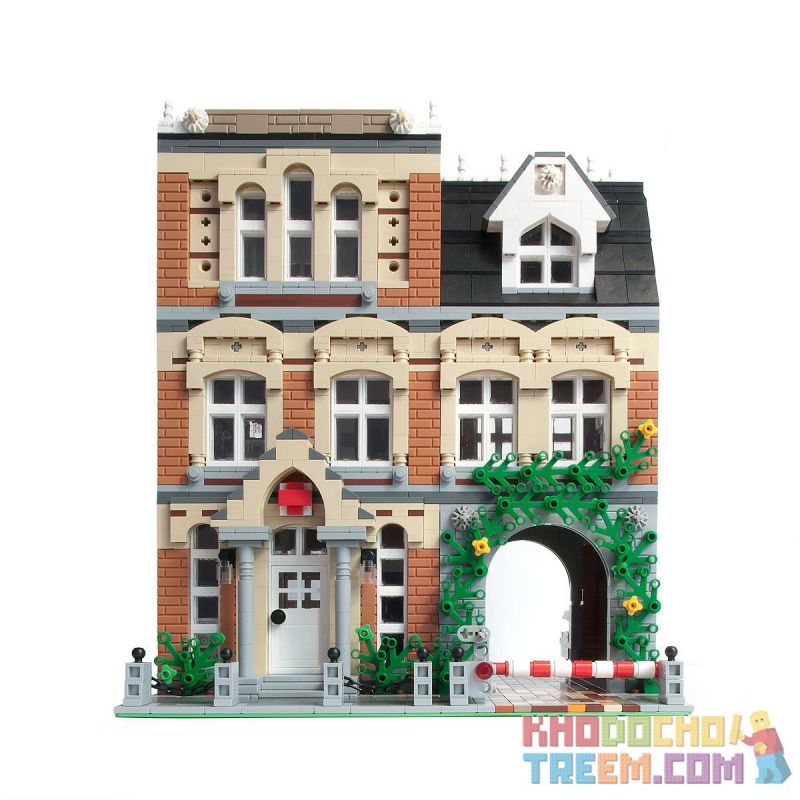 SHENZHEN RAEL ENTERTAINMENT 10007 non  BỆNH VIỆN THỊ TRẤN bộ đồ chơi xếp lắp ráp ghép mô hình Creator TOWN HOSPITAL Sáng Tạo 3036 khối