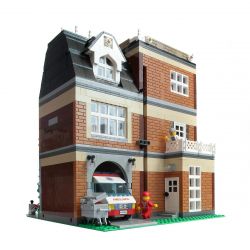 SHENZHEN RAEL ENTERTAINMENT 10007 non  BỆNH VIỆN THỊ TRẤN bộ đồ chơi xếp lắp ráp ghép mô hình Creator TOWN HOSPITAL Sáng Tạo 3036 khối