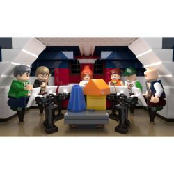 JIESTAR 89123 SHENZHEN RAEL ENTERTAINMENT 10008 non  TRƯỜNG ĐẠI HỌC bộ đồ chơi xếp lắp ráp ghép mô hình Creator THE UNIVERSITY Sáng Tạo 6146 khối