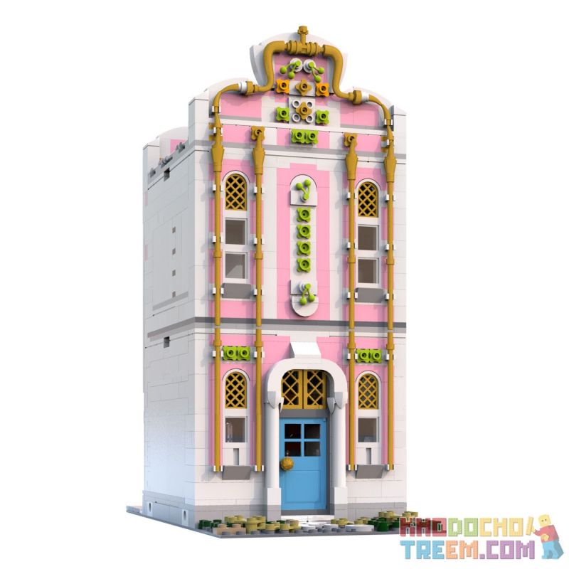 SHENZHEN RAEL ENTERTAINMENT 10006 10010 non  CỬA HÀNG ĐỒNG HỒ CỦA THỢ SỬA CHỮA bộ đồ chơi xếp lắp ráp ghép mô hình Creator WATCHMAKER'S HOUSE Sáng Tạo 1900 khối