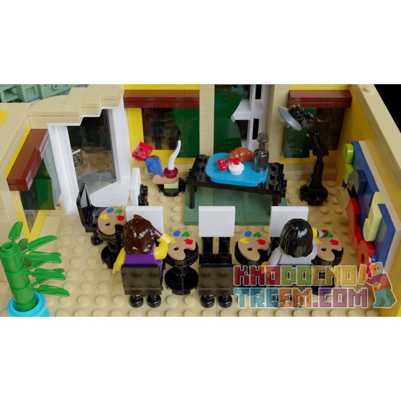 JIESTAR 89111 MouldKing 16010 Mould King 16010 REBRICKABLE MOC-17366 17366 MOC17366 ZHEGAO DZ6023 6023 non  GÓC BƯU ĐIỆN bộ đồ chơi xếp lắp ráp ghép mô hình Creator CORNER POST OFFICE Sáng Tạo 4342 khối