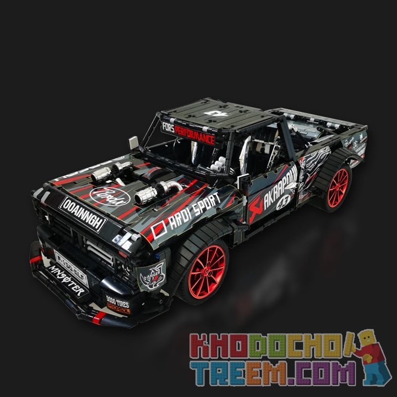 LIN07 0027 MouldKing 13082 Mould King 13082 QIZHILE 23016 REBRICKABLE MOC-34917 34917 MOC34917 MOC-34316 34316 MOC34316 non  FORD F-150 1977 bộ đồ chơi xếp lắp ráp ghép mô hình  FORD F-150 HOONITRUCK Kỹ Thuật Công Nghệ Cao Mô Hình Phương Tiện 2886 khối