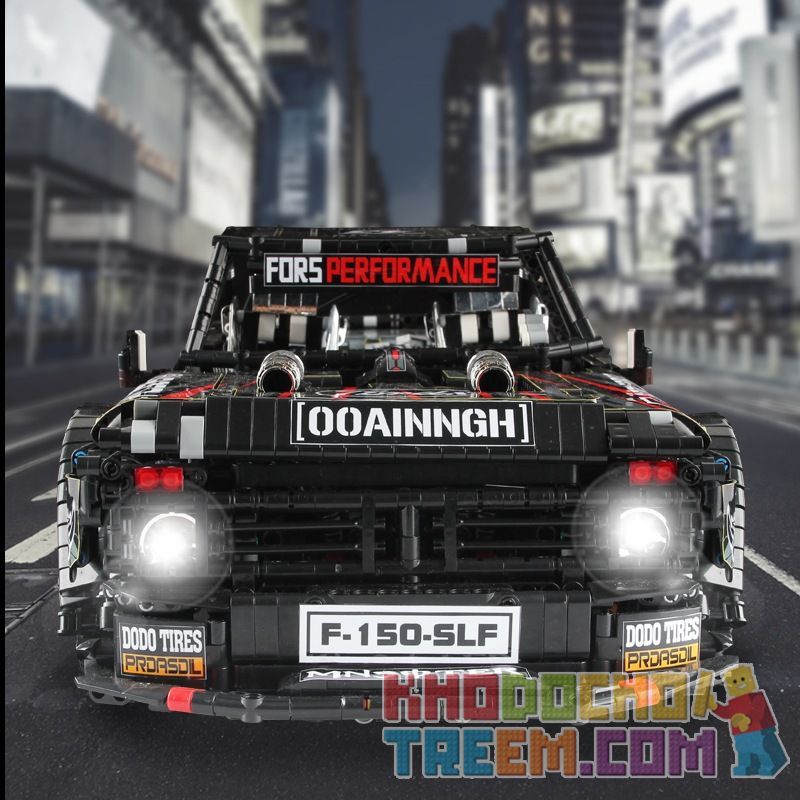 LIN07 0027 MouldKing 13082 Mould King 13082 QIZHILE 23016 REBRICKABLE MOC-34917 34917 MOC34917 MOC-34316 34316 MOC34316 non  FORD F-150 1977 bộ đồ chơi xếp lắp ráp ghép mô hình  FORD F-150 HOONITRUCK Kỹ Thuật Công Nghệ Cao Mô Hình Phương Tiện 2886 khối