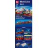 MouldKing 12004 Mould King 12004 non  CHUYẾN TÀU MƠ ƯỚC bộ đồ chơi xếp lắp ráp ghép mô hình Disney Princess MKINGLAND DREAM TRAIN Công Chúa 1502 khối