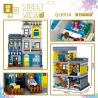 ZHEGAO QL0934 0934 non  QUÁN CÀ PHÊ MÙA HÈ bộ đồ chơi xếp lắp ráp ghép mô hình Creator SUMMER COFFEE SHOP Sáng Tạo 1278 khối