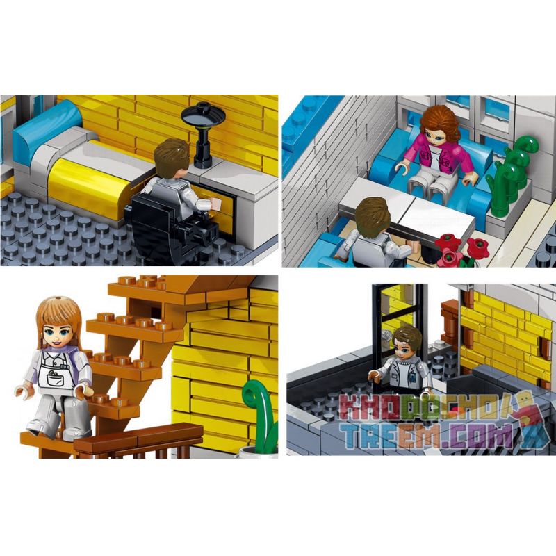 ZHEGAO QL0934 0934 non  QUÁN CÀ PHÊ MÙA HÈ bộ đồ chơi xếp lắp ráp ghép mô hình Creator SUMMER COFFEE SHOP Sáng Tạo 1278 khối ZHEGAO QL0934 0934 non  QUÁN CÀ PHÊ MÙA HÈ bộ đồ chơi xếp lắp ráp ghép mô hình Creator SUMMER COFFEE SHOP Sáng Tạo 1278 khối