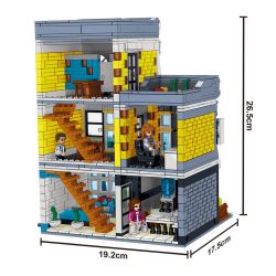 ZHEGAO QL0934 0934 non  QUÁN CÀ PHÊ MÙA HÈ bộ đồ chơi xếp lắp ráp ghép mô hình Creator SUMMER COFFEE SHOP Sáng Tạo 1278 khối ZHEGAO QL0934 0934 non  QUÁN CÀ PHÊ MÙA HÈ bộ đồ chơi xếp lắp ráp ghép mô hình Creator SUMMER COFFEE SHOP Sáng Tạo 1278 khối