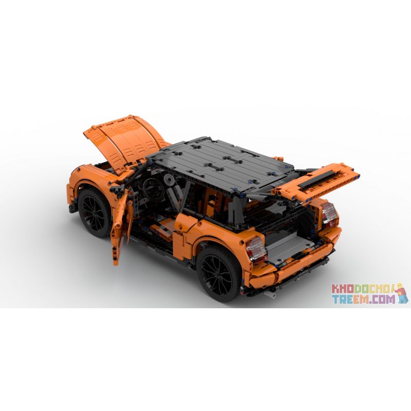 QIZHILE 23020 REBRICKABLE MOC-36559 36559 MOC36559 non  MINI COOPER F56 2016 8 | 42056 BỘ tỷ lệ 1:8 bộ đồ chơi xếp lắp ráp ghép mô hình  MINI COOPER F56 2016 | 42056 B-MODEL Kỹ Thuật Công Nghệ Cao Mô Hình Phương Tiện 1757 khối
