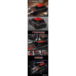 QIZHILE 23020 REBRICKABLE MOC-36559 36559 MOC36559 non  MINI COOPER F56 2016 8 | 42056 BỘ tỷ lệ 1:8 bộ đồ chơi xếp lắp ráp ghép mô hình  MINI COOPER F56 2016 | 42056 B-MODEL Kỹ Thuật Công Nghệ Cao Mô Hình Phương Tiện 1757 khối