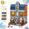 ZHEGAO QL0935 0935 non  ĐỒI NÚI bộ đồ chơi xếp lắp ráp ghép mô hình Creator HILL TAVERN Sáng Tạo 1367 khối