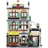 ZHEGAO QL0936 0936 non  NHÀ HÀNG ROME bộ đồ chơi xếp lắp ráp ghép mô hình Creator ROME RESTAURANTS Sáng Tạo 1186 khối