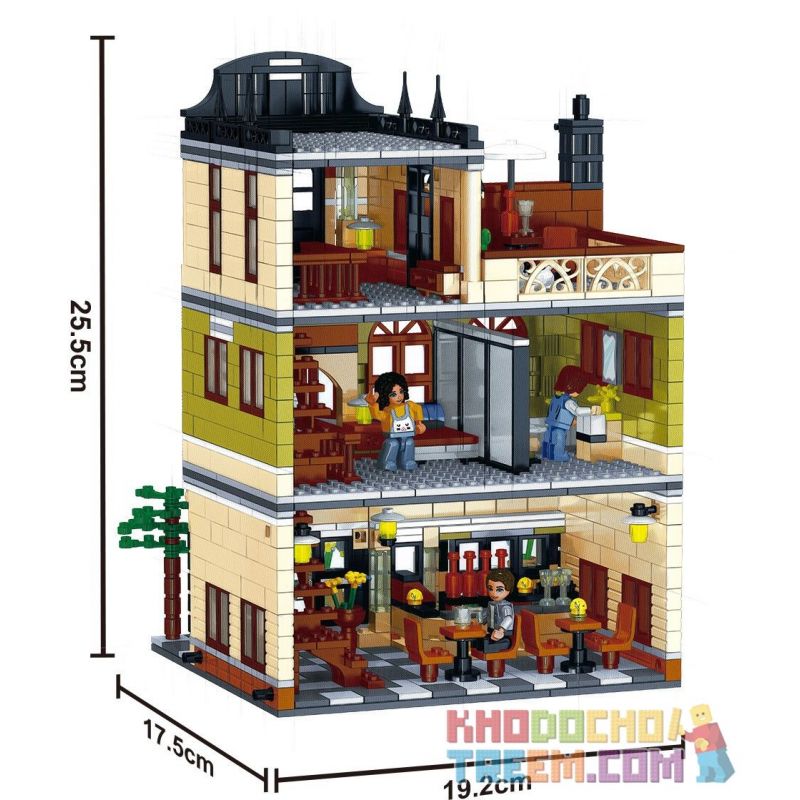 ZHEGAO QL0937 0937 non  NHÀ HÀNG TRUNG QUỐC XUNWEI bộ đồ chơi xếp lắp ráp ghép mô hình Creator CHINESE RESTAURANT Sáng Tạo 1326 khối ZHEGAO QL0937 0937 non  NHÀ HÀNG TRUNG QUỐC XUNWEI bộ đồ chơi xếp lắp ráp ghép mô hình Creator CHINESE RESTAURANT Sáng Tạo 1326 khối