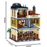 ZHEGAO QL0937 0937 non  NHÀ HÀNG TRUNG QUỐC XUNWEI bộ đồ chơi xếp lắp ráp ghép mô hình Creator CHINESE RESTAURANT Sáng Tạo 1326 khối
