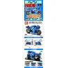 SEMBO 701102 SHENZHEN RAEL ENTERTAINMENT 50008 non  YAMAHA R1. bộ đồ chơi xếp lắp ráp ghép mô hình Motorcycle Motorbike Xe Hai Bánh 301 khối