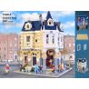 REBRICKABLE MOC-14603 14603 MOC14603 ZHEGAO QL0923 0923 non  CÔNG VIÊN GIẢI TRÍ Ở GÓC VỚI 71040 BỘ bộ đồ chơi xếp lắp ráp ghép mô hình Creator THE COSTUME SHOP Sáng Tạo 2674 khối