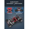 DOUBLEE CADA C61020 61020 non  XE ĐUA GTR R35 tỷ lệ 1:12.5 bộ đồ chơi xếp lắp ráp ghép mô hình Creator R35 SUPER CAR Sáng Tạo 1322 khối