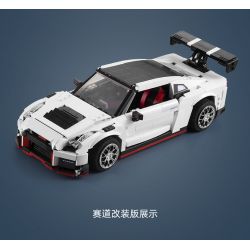 DOUBLEE CADA C61020 61020 non  XE ĐUA GTR R35 tỷ lệ 1:12.5 bộ đồ chơi xếp lắp ráp ghép mô hình Creator R35 SUPER CAR Sáng Tạo 1322 khối