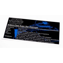 MouldKing 21004 Mould King 21004 non  NGÀY UCS KHẮC bộ đồ chơi xếp lắp ráp ghép mô hình Star Wars ECLIPSE-CLASS DREADNOUGHT Chiến Tranh Giữa Các Vì Sao 10101 khối