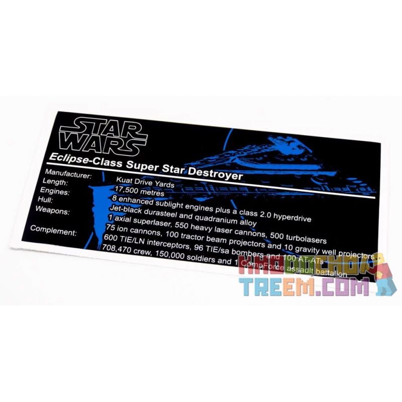 MouldKing 21004 Mould King 21004 non  NGÀY UCS KHẮC bộ đồ chơi xếp lắp ráp ghép mô hình Star Wars ECLIPSE-CLASS DREADNOUGHT Chiến Tranh Giữa Các Vì Sao 10101 khối
