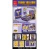 DINGGAO DG2000 2000 668061 non  SÁCH SƯU TẬP KOBE bộ đồ chơi xếp lắp ráp ghép mô hình KOBE BRYANT 2020 khối
