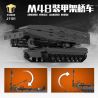 MouldKing 20029 Mould King 20029 non  XE CẦU BỌC THÉP M48 1:18 bộ đồ chơi xếp lắp ráp ghép mô hình  BRIDGE LAYING VEHICLE Kỹ Thuật Công Nghệ Cao Mô Hình Phương Tiện 1759 khối