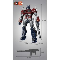 66 1 non  OPTIMUS. bộ đồ chơi xếp lắp ráp ghép mô hình Movie & Game OPTIMUS MARS Phim Và Trò Chơi 2700 khối