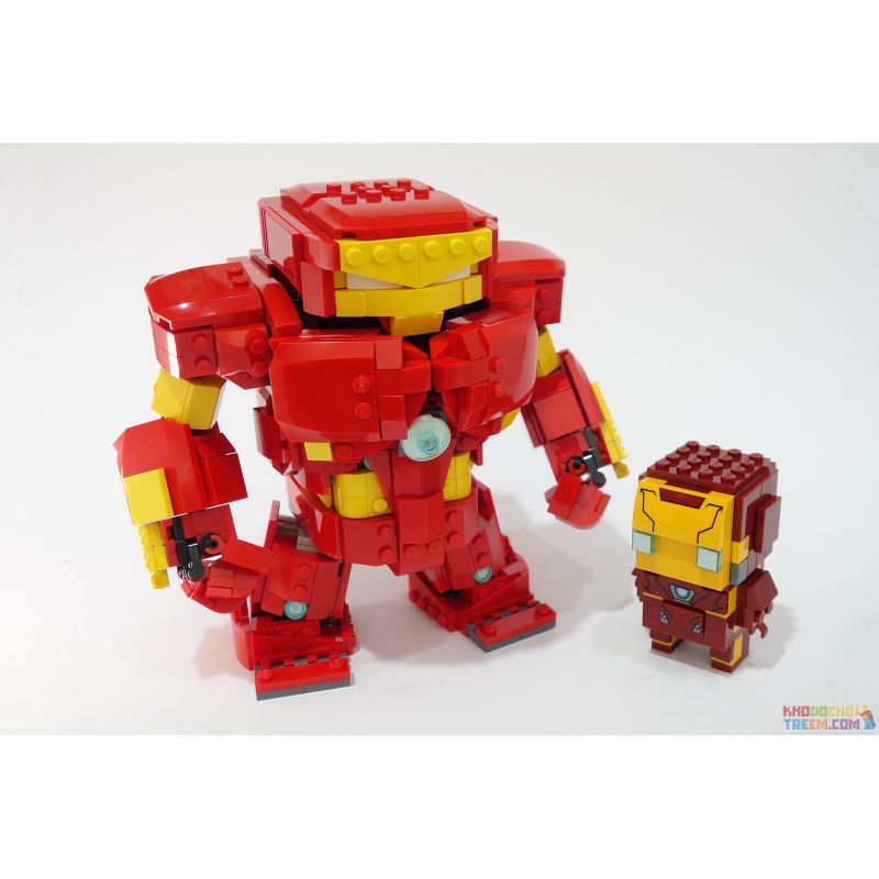 SUPER 18K K777 K-88 non  IRON MAN FANGTANG ANTHARMA BỌC THÉP bộ đồ chơi xếp lắp ráp ghép mô hình Super Heroes STEEL ROBOTS BIG BOY HERO SERIES HULKBUSTER BRICKHEADZ Siêu Nhân Anh Hùng 912 khối